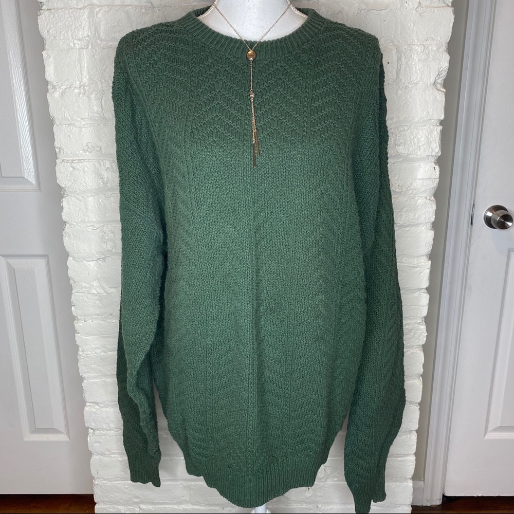 Orvis Olive Green Sweater Size L